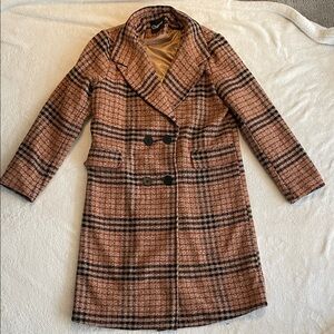 Chartou Plaid Coat